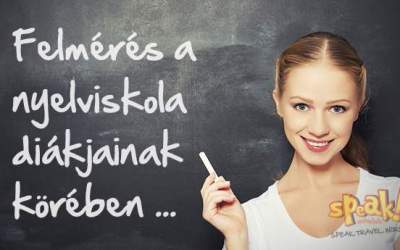Felmérés a nyelviskola diákjainak körében