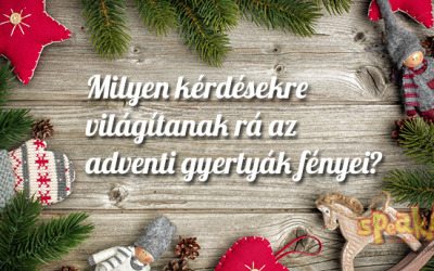 Mit jelképez az adventi koszorú négy gyertyájának lángja egy angol nyelviskola számára?