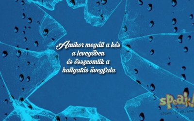 Amikor megáll a kés a levegőben és összeomlik a hallgatás üvegfala