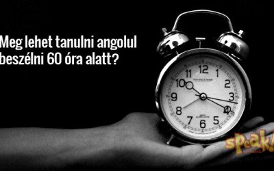 Meg lehet tanulni angolul beszélni egy 60 órás angol tanfolyam alatt?