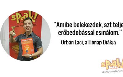„Amibe belekezdek, azt teljes erőbedobással csinálom” – interjú Orbán Lacival, a Hónap Diákjával
