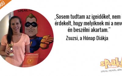 „Sosem tudtam az igeidőket, nem is érdekelt, hogy melyiknek mi a neve: én beszélni akartam.” – interjú Zsuzsival, a Hónap Diákjával