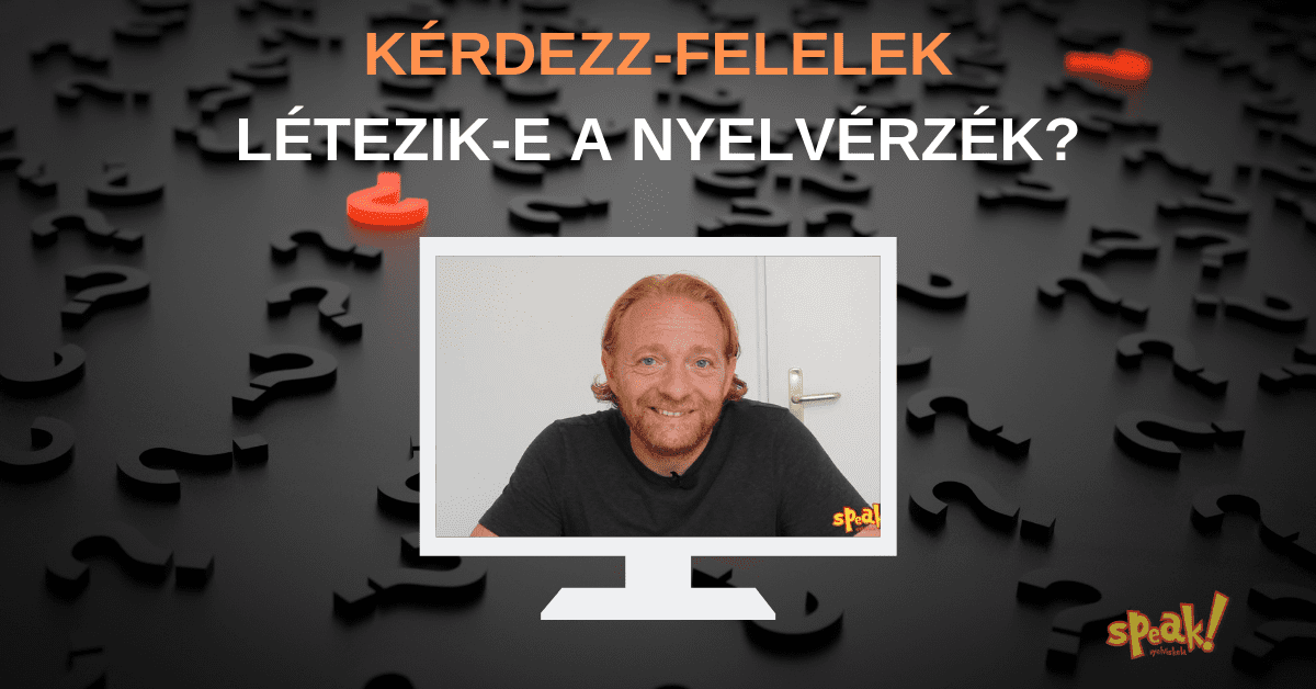 [Videóblog] Létezik-e a nyelvérzék?