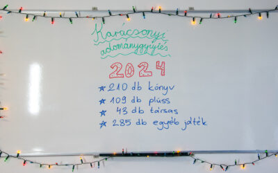 Speak! Nyelviskola Adománygyűjtés 2024 (210 db könyv, 109 db plüss, 328 db társas és egyéb játék)