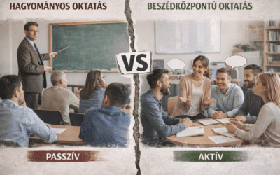 Mi a különbség a hagyományos és a beszédközpontú nyelviskola között – és miért számít ez felnőttként igazán?
