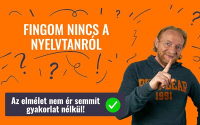 FINGOM NINCS  A NYELVTANRÓL