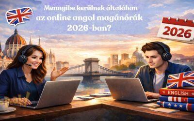 Mennyibe kerülnek általában az online angol magánórák 2026-ban?