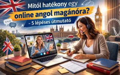 Mitől hatékony egy online angol magánóra? – 5 lépéses útmutató