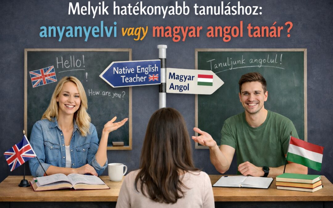 Melyik hatékonyabb tanuláshoz: anyanyelvi vagy magyar angol tanár?