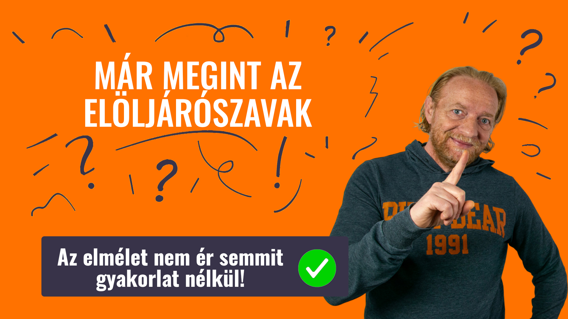 MÁR MEGINT AZ ELÖLJÁRÓSZAVAK