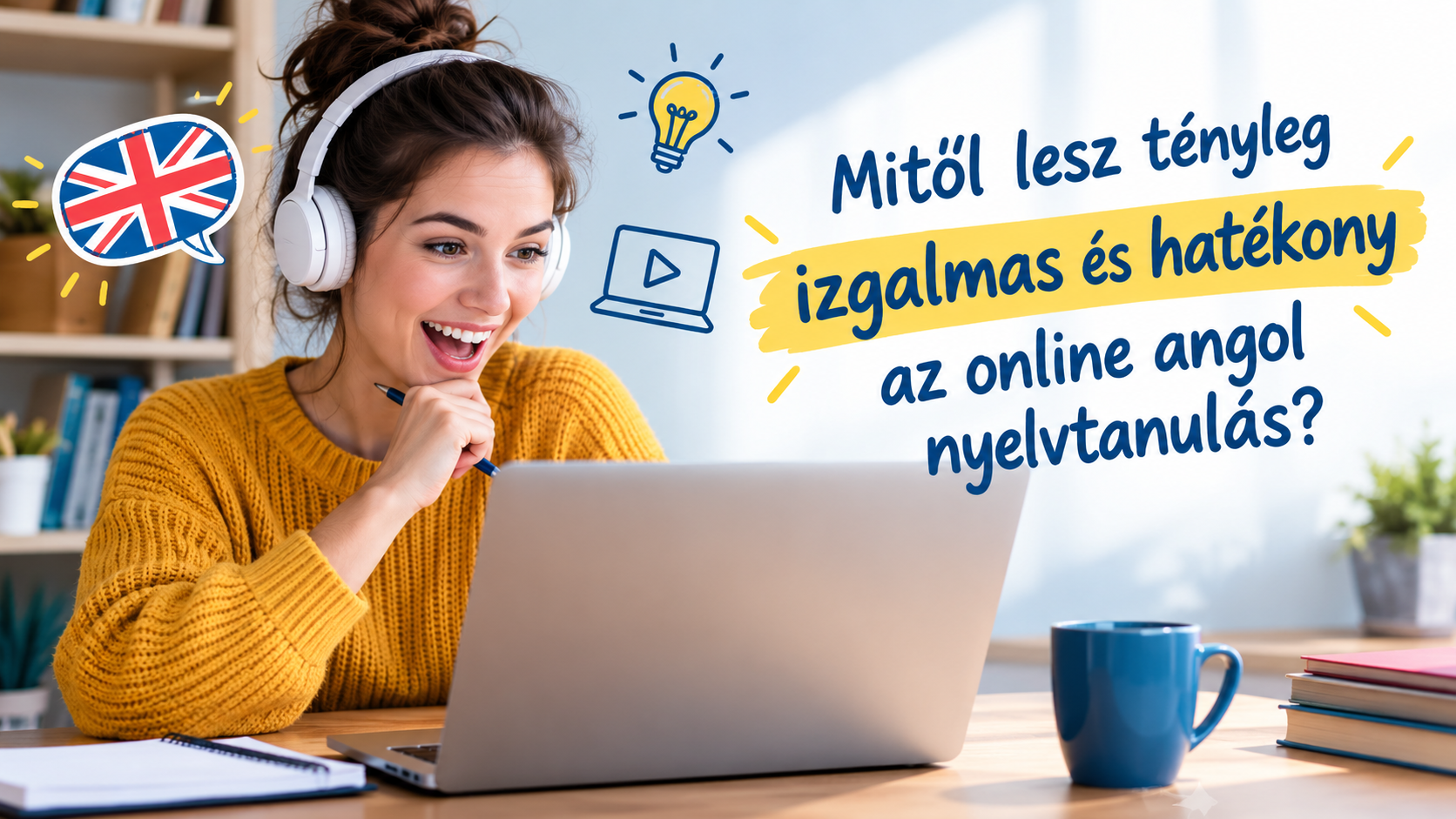 Mitől lesz tényleg izgalmas és hatékony az online angol nyelvtanulás?